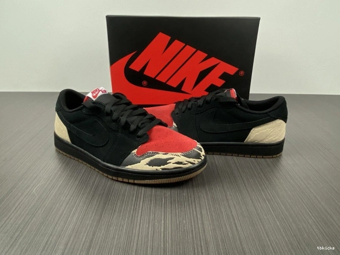 Rep TBK DN3400-001 SoleFly Low x Carnivore Air Jordan 1 0718